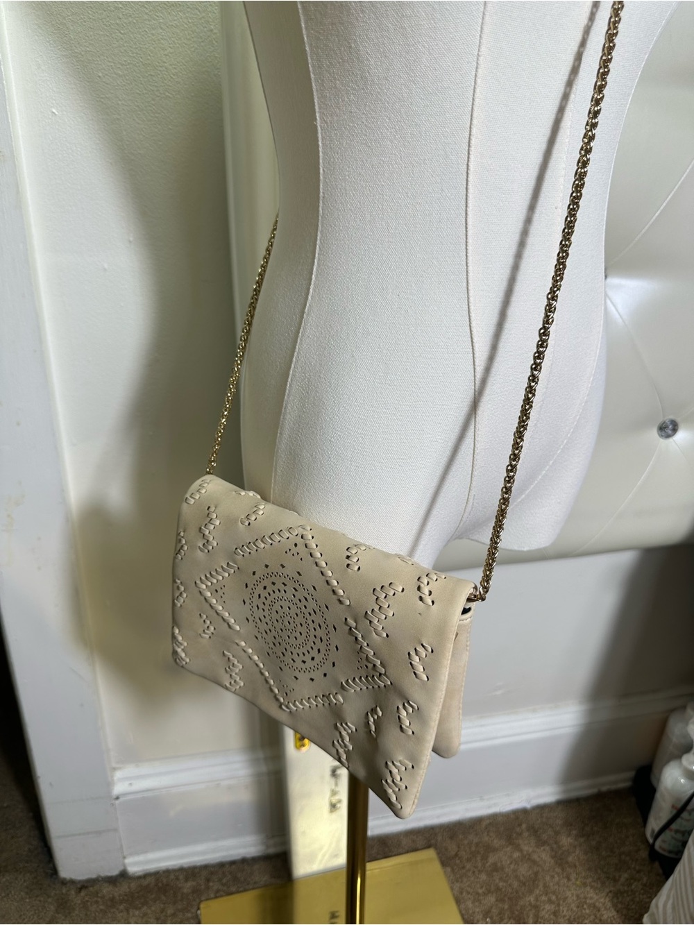 Free People Envelope Beige Crossbody Bag - Picture 8 of 8